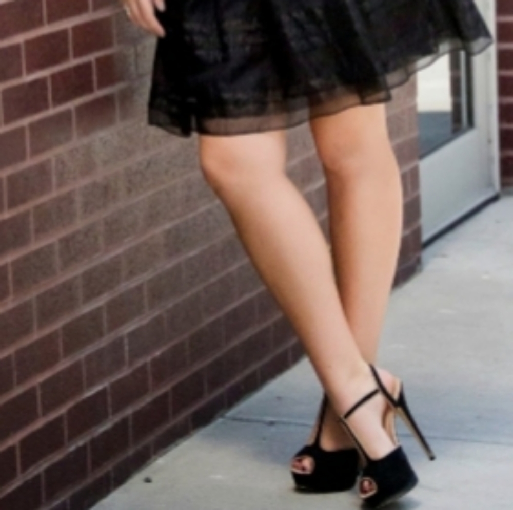 Aldo Detamble Suede Platform High Heels
